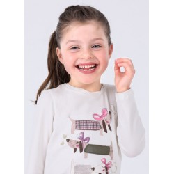 CAMISETA INFANTIL NIÑA MAYORAL