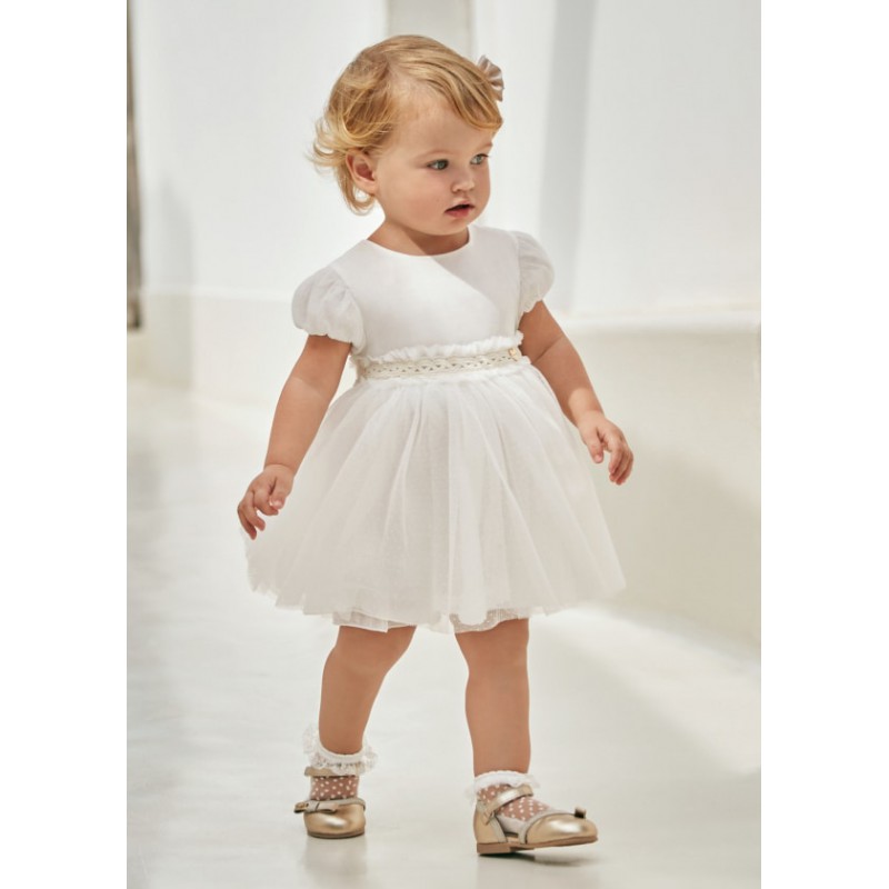 VESTIDO CEREMONIA BEBE MAYORAL MODELO 1904