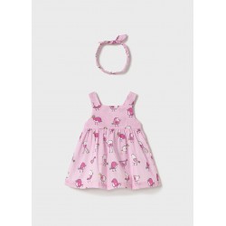 VESTIDO CON DIADEMA BEBE...