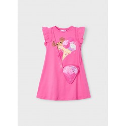 VESTIDO CON BOLSO  NIÑA...